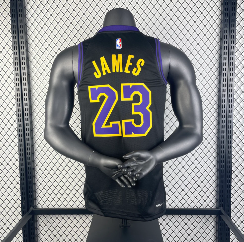 NBA 2024-25 Lakers City Edition No.23 JAMES