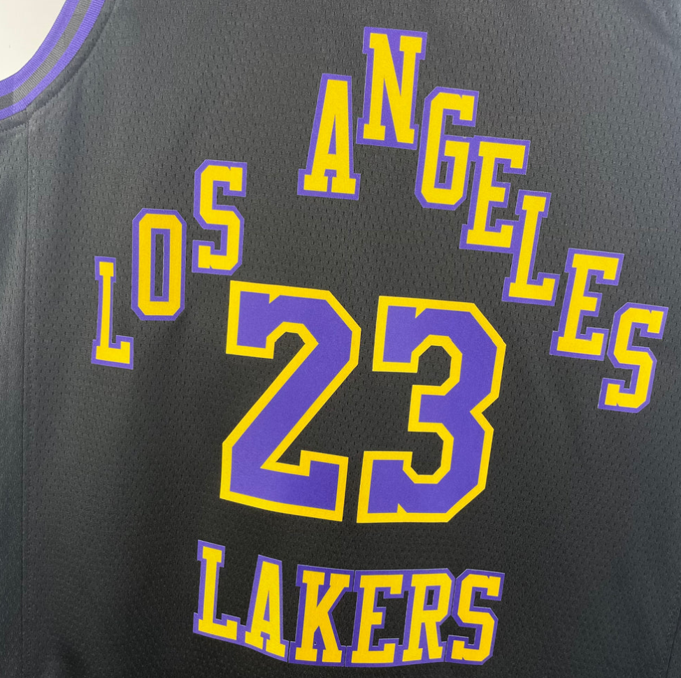 NBA 2024-25 Lakers City Edition No.23 JAMES