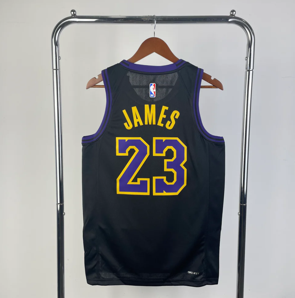 NBA 2024-25 Lakers City Edition No.23 JAMES