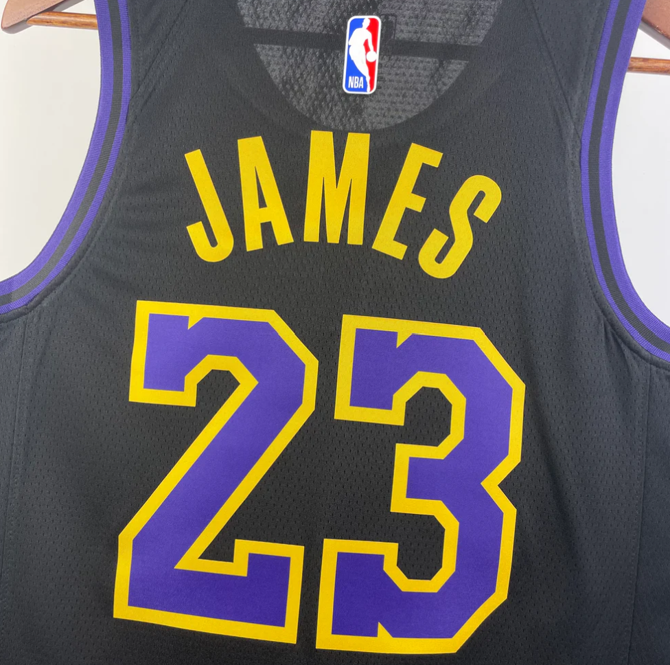 NBA 2024-25 Lakers City Edition No.23 JAMES