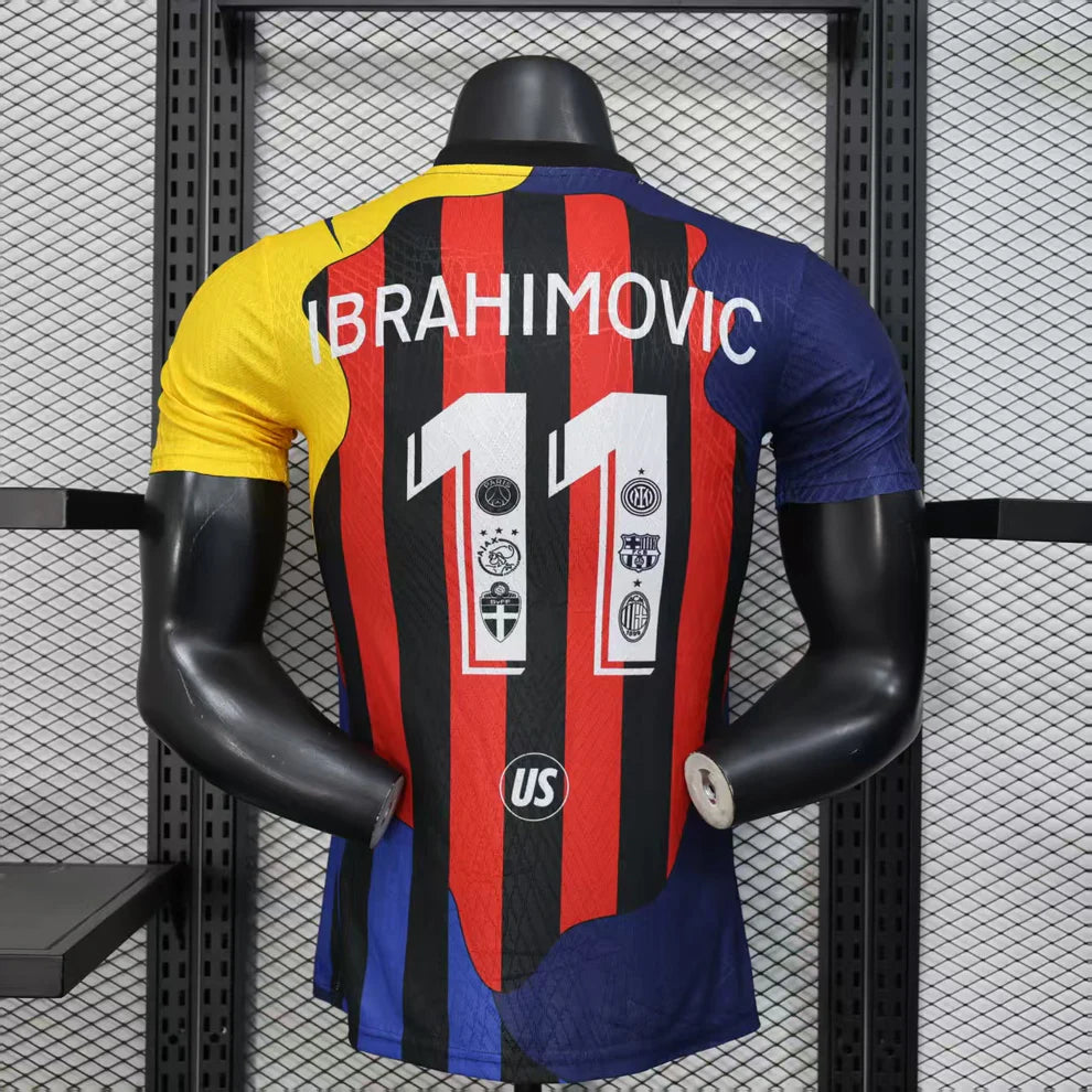 2025-26 AC Milan 11 IBRAHIMOVIC Player S-2XL