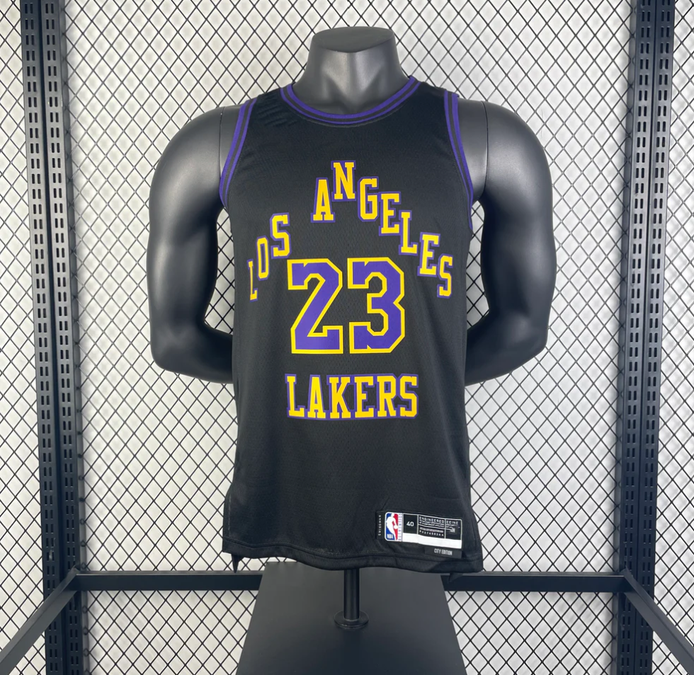 NBA 2024-25 Lakers City Edition No.23 JAMES