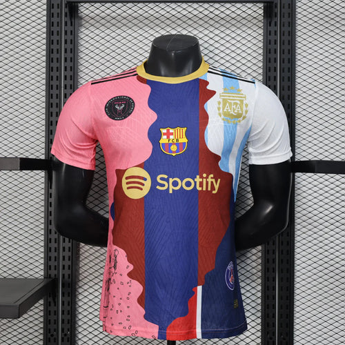 2025-26 Barcelona 10 Messi Commemorative Edition Player Size S-2XL